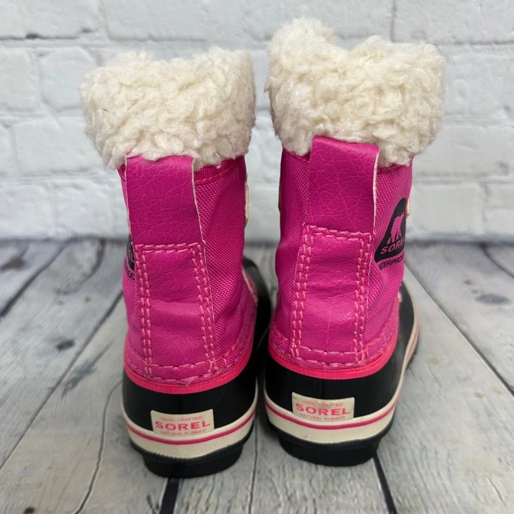 SOREL Yoot Pac Nylon waterproof winter pink size 8